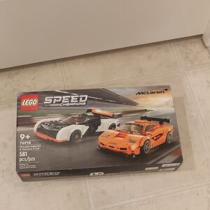 New! LEGO Speed Champions McLaren Senna GT Set - Orange